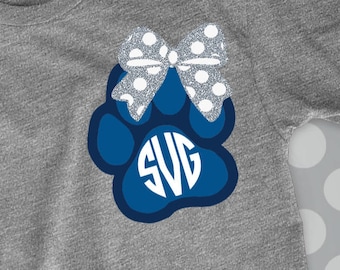 Paw SVG, Cat Paw svg, svg, tigers svg, cougars svg, wildcats svg, panthers svg, bobcats svg, kentucky, houston, arizona, louisiana, alabama