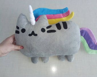 unicorn cat plush