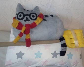 pusheen harry potter plush