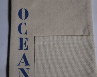 Pouch to embroider one piece swimsuit