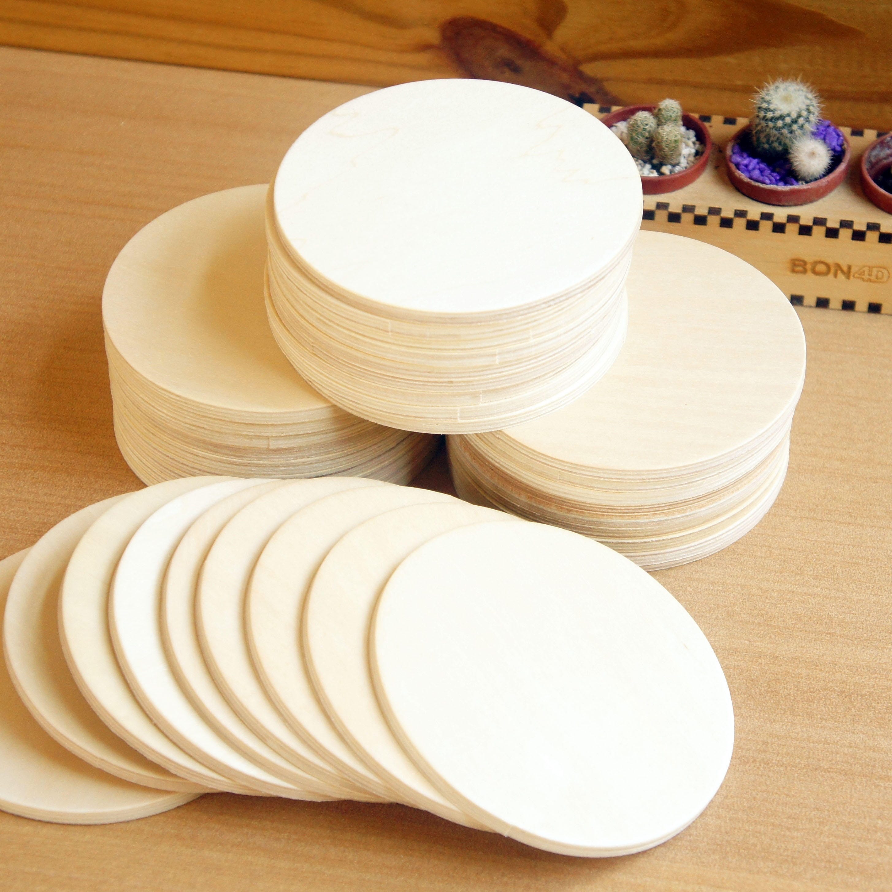 Wooden coasters Blank wood coasters Circle coasters Round