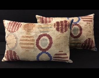 Black - Pochampally Ikat Weave Cushion Cover 30