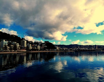 Wellington, NZ | New Zealand Travel Landscape City Photography, Fine Art, Wall Art, Home Decor Print
