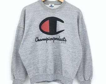 vintage champion sweatshirt mens