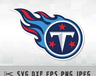 Tennessee Titans SVG PNG DXF Logo Layered Vector Cut File Silhouette Studio Cameo Cricut Design Template Stencil Vinyl Decal Transfer Iron