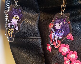 Overwatch charms - D.va and Tracer