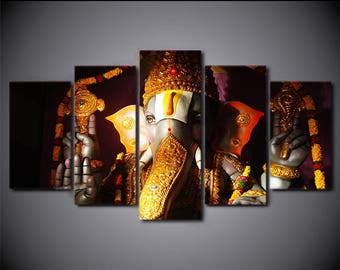 Ganesh Wall Art ganesha wall art | etsy Ganesh Wall Art ganesha wall art | etsy
