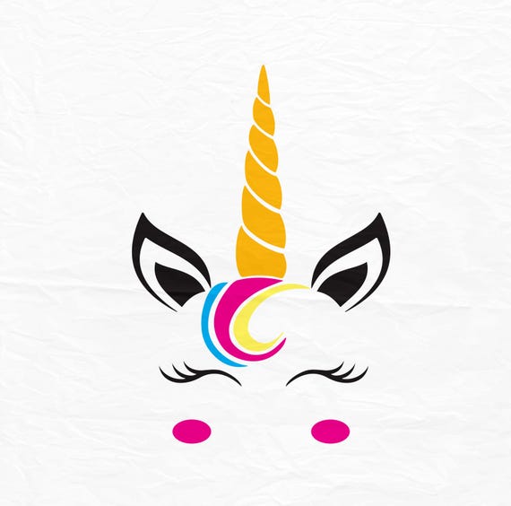 Unicorn Head SVG Unicorn SVG Unicorn Clipart Unicorn