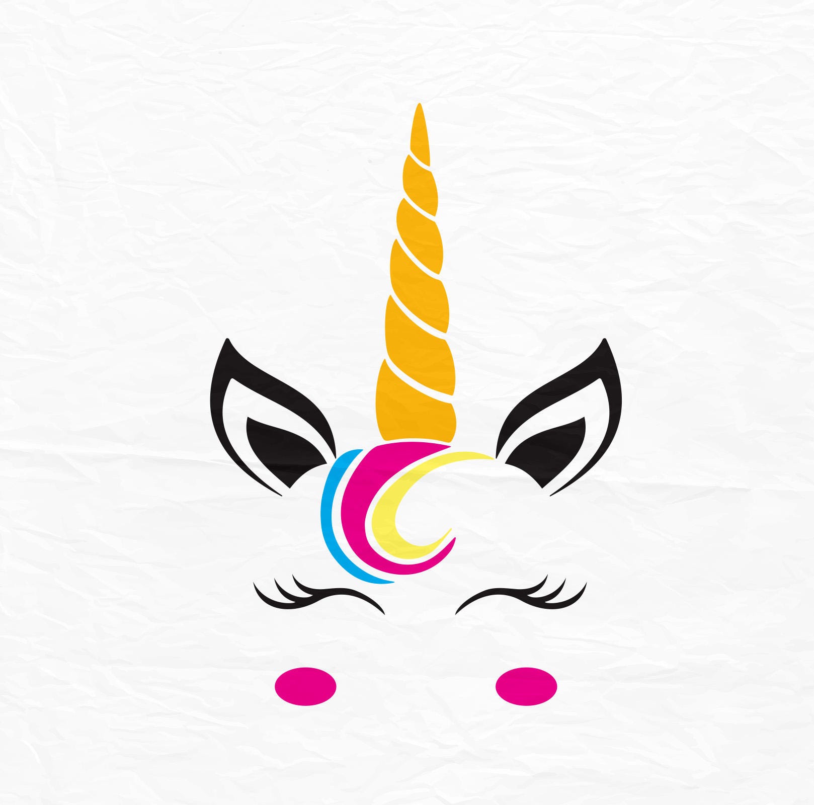 Free Free Unicorn Face Outline Svg 688 SVG PNG EPS DXF File