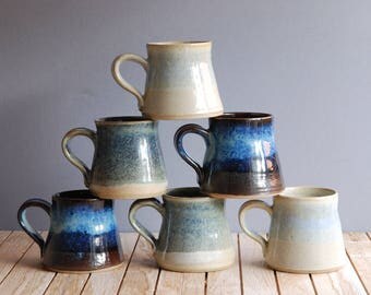 Small "espresso/tea" small mugs – stoneware ceramic