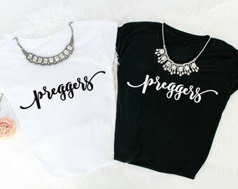 Preggers Shirt, Pregnancy Announcement, Preggo Announcement, Pregnancy Shirt, Baby Shower Gift, Pregnancy Gift