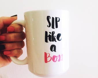 SLP Like a Boss mug
