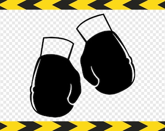 Boxing gloves SVG Clip art Clipart Scan n cut files for Cricut Silhouette Dxf Pdf Png