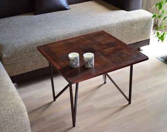 IN STOCK! Coffee table, Reclaimed Wood Coffee table, Square Coffee Table, Wooden coffee table, Modern coffee table, Oak Coffee Table