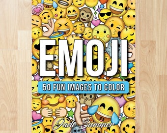 Emoji by Jade Summer (Coloring Books, Coloring Pages, Adult Coloring Books, Adult Coloring Pages, Coloring Books for Adults)