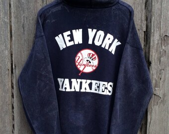 Vintage!! Rare 1992 new york yankees Spells Out Big Logo Sweatshirt/hoodies