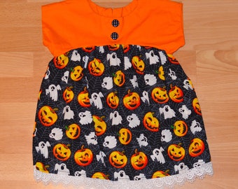 pumpkin shirt dress