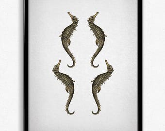 Seahorse Wall Art seahorse wall art | etsy Seahorse Wall Art seahorse wall art | etsy