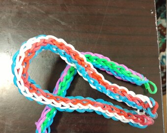 3 color band bracelet (round)