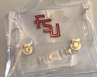 Clear Stadium Crossbody/clutch