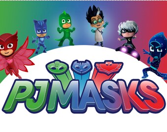 25+ PJMasks ClipArt - Digital , PNG, PJ Masks image, picture, oil painting, drawing,llustration, art , birthday,handicraft 300 DPI, 300PPI