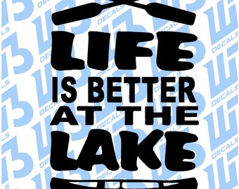 life is better on the lake shirt