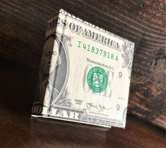 Tiny Handmade Dollar Bill Sketchbook