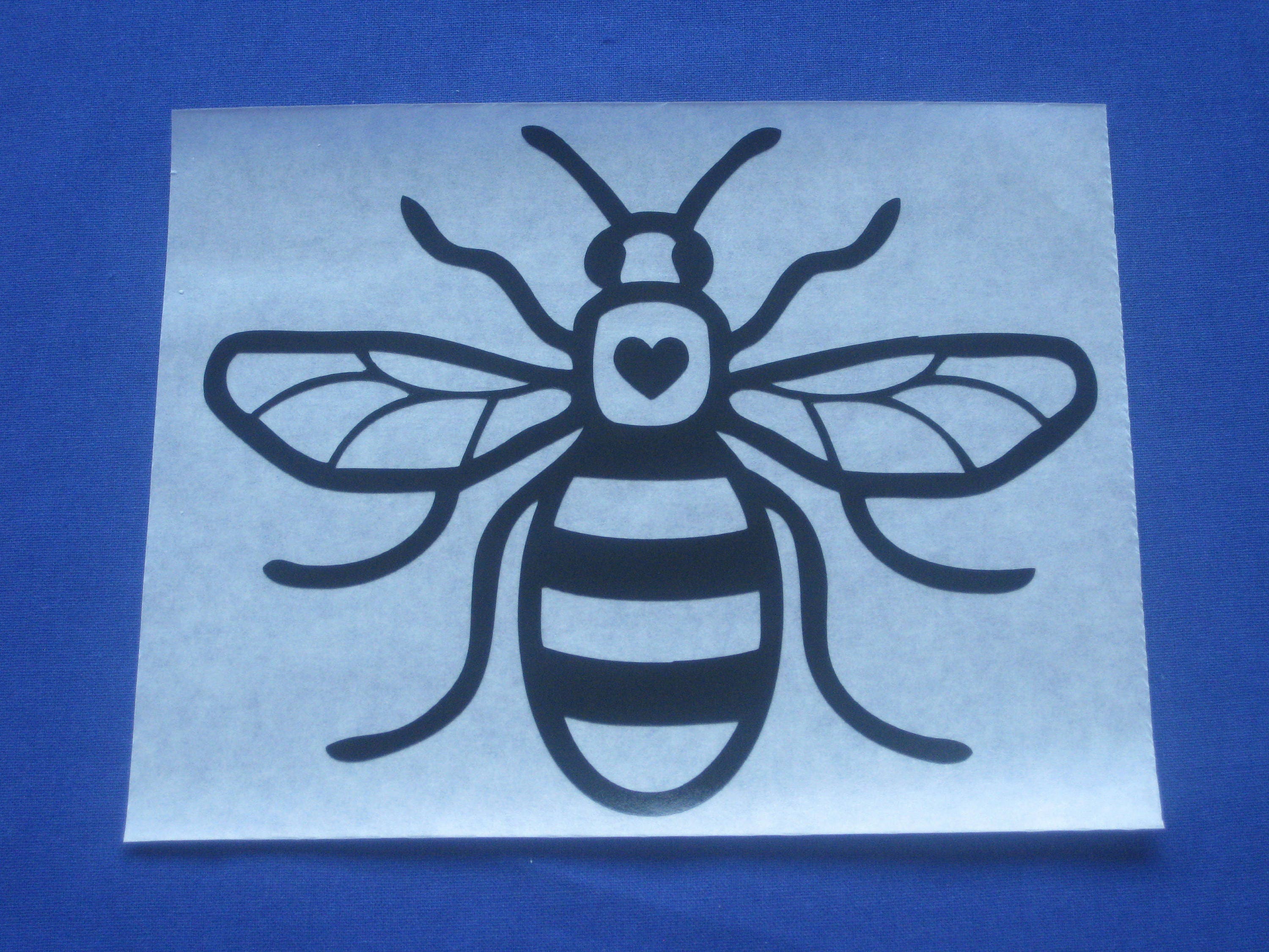 thumbnail image 2 of Manchester Bee Vinyl Decal Colour Sticker Car Van Laptop Bedroom 2 of 10