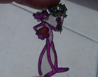 Pink Panther earrings