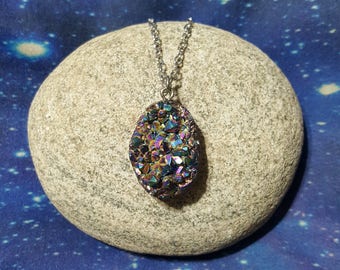 Rainbow Crystal Necklace