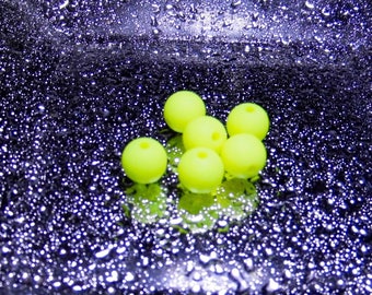 BEADS 10 MM POLARIS yellow (ppj703)
