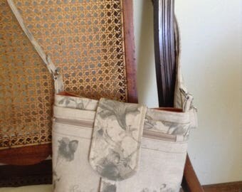 Taupe and Grey handbag