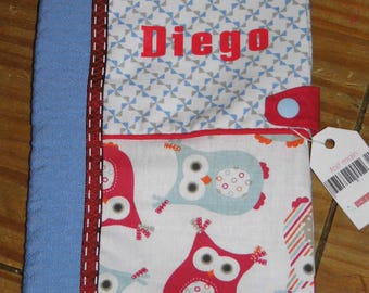 Custom book cover version boy owls