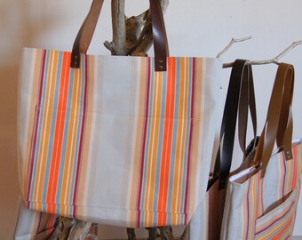 Style recycled collection "Lounger" textile tote bag shopper