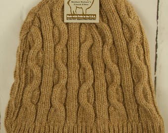 The Constance Alpaca Tweed Jacket With Natural Cable Knit Sleeve