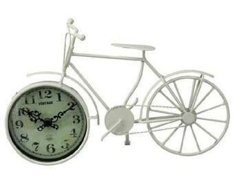 Bike Clock - Cream