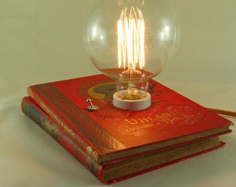 Book lamp "Uhland: poems and ballads"