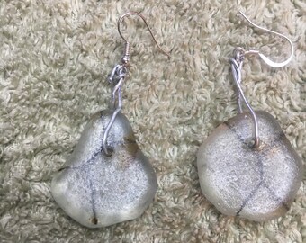 Beautiful Lake Michigan Handmade Earrings