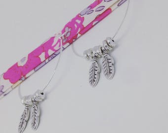 My Dream Catcher (large) by Palilo Silver earrings