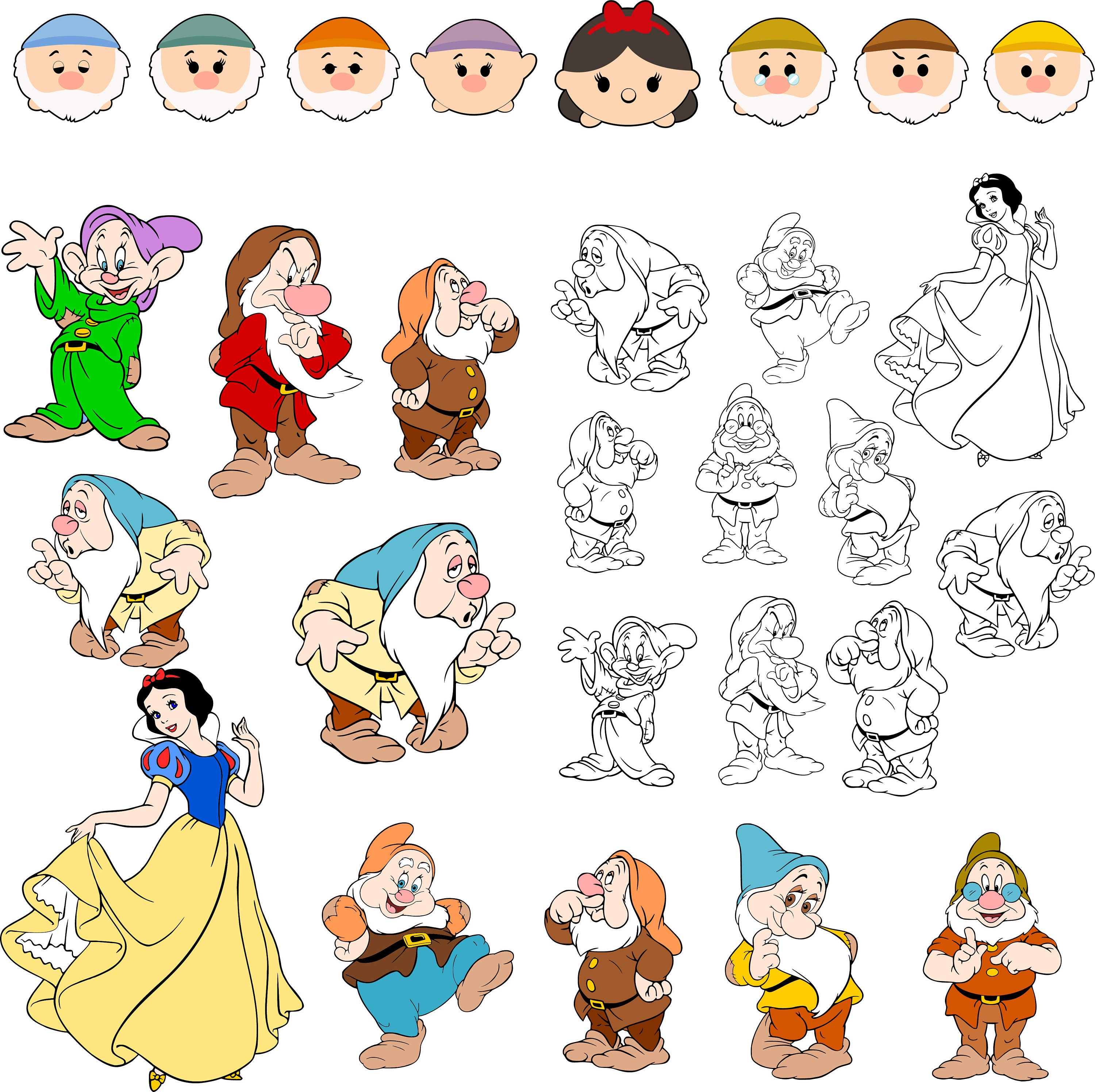 Free Free Svg Snow White 787 SVG PNG EPS DXF File