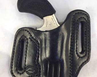 NAA IWB Black Leather Holster For .22 Pug