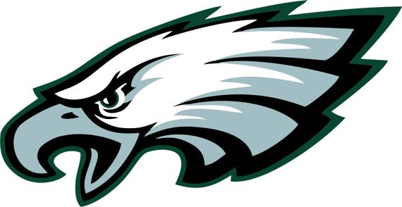 Philadelphia Eagles SVG DXF Logo Silhouette Studio Transfer Iron on Cut ...