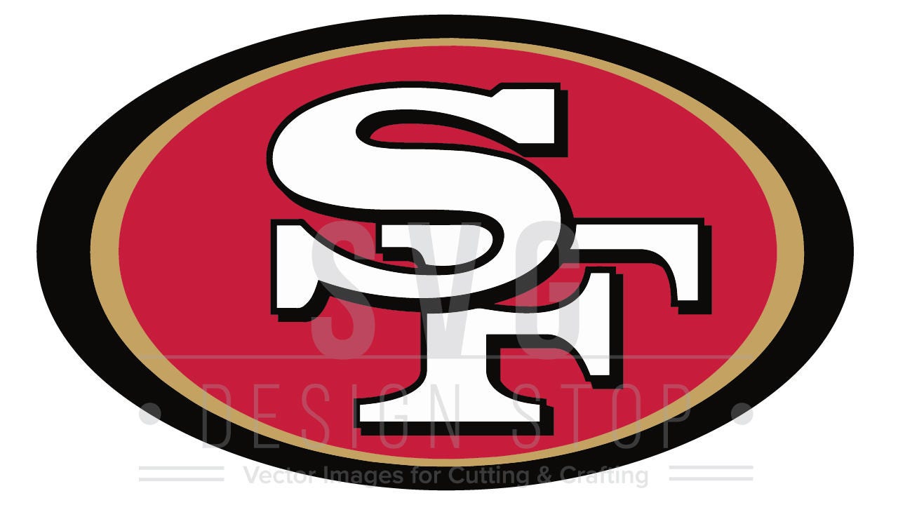 Download San Francisco 49ers Logo Svg, Dxf, Eps, Png - NFL Svg ...
