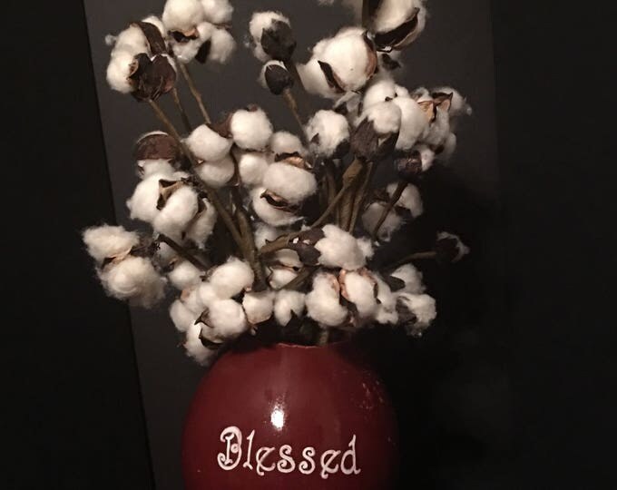 Gourd Cotton Arrangement