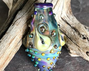 TRANSCEND - Handmade Lampwork Focal Bead - 1 Focal Bead - One of a Kind