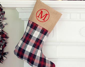 Personalized Christmas Stockings - 8 Designs to Choose From! Free Monogram
