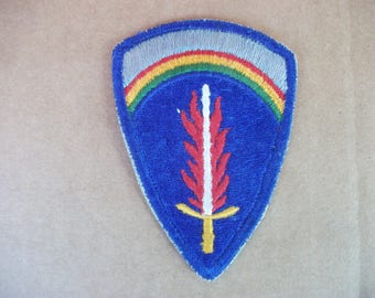 WW2 US Army Supreme Headquarters, Allied Expeditionary Force SHAEF, Original WW2 shoulder patch