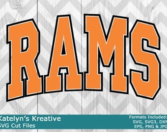 Rams Arched SVG Files