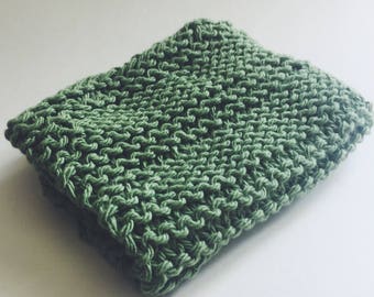 Hand knit blankets