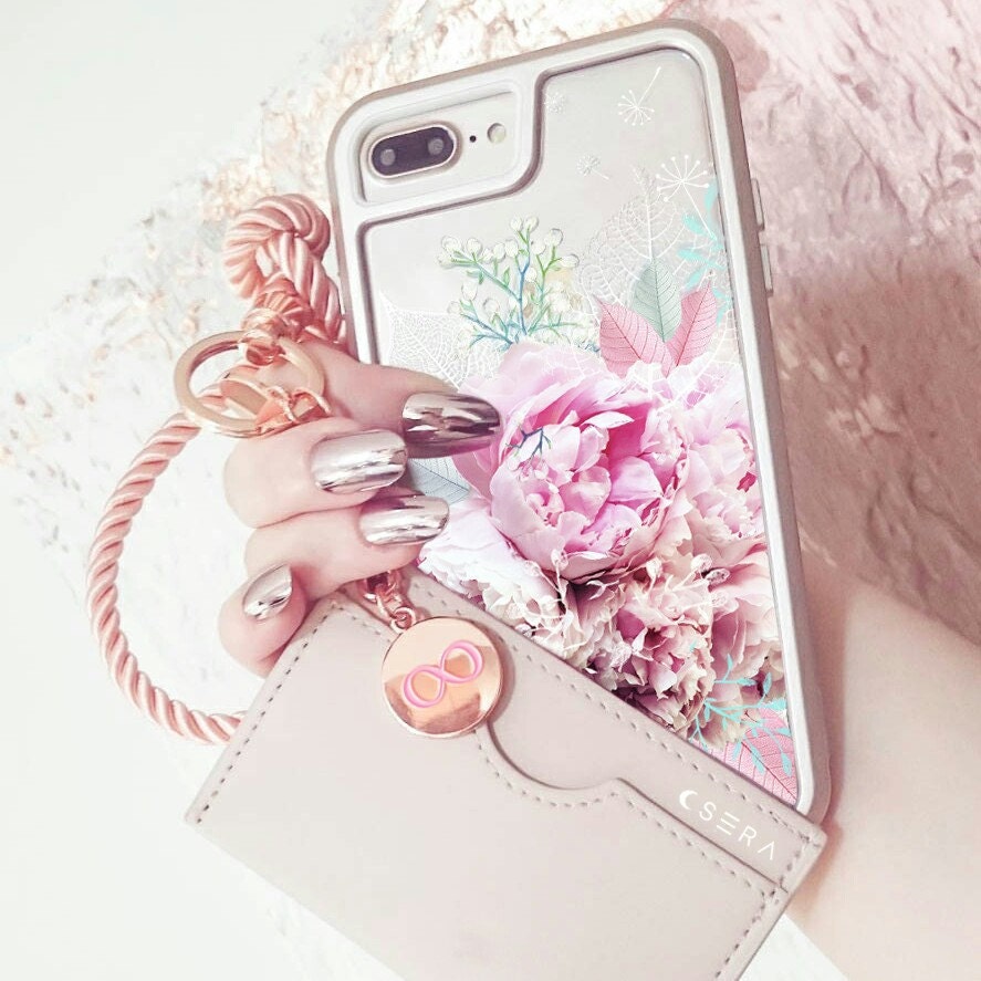 Mermaid Phone Case Pink Iphone 7s Plus Case Clear Scallop